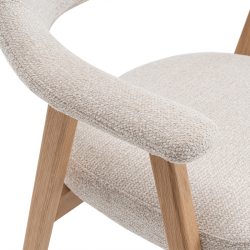 Chaise Coralia beige
