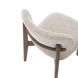 Chaise Carmen marron