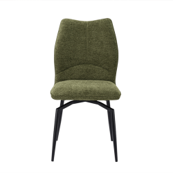 Chaise Lara pivotante vert
