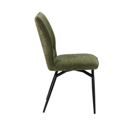 Chaise Lara pivotante vert