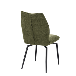 Chaise Lara pivotante vert