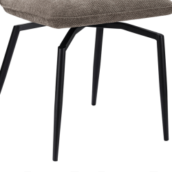 Chaise Lara pivotante sable