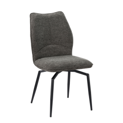 Chaise Lara pivotante gris