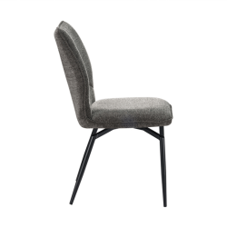 Chaise Lara pivotante gris