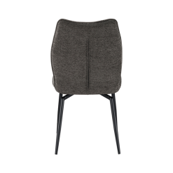 Chaise Lara pivotante gris