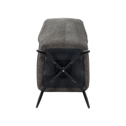 Chaise Lara pivotante gris