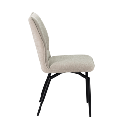 Chaise Lara pivotante écru