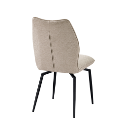 Chaise Lara pivotante écru