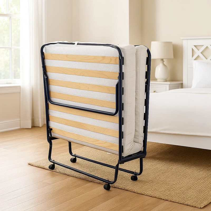 Lit pliant 90 cm haute densité