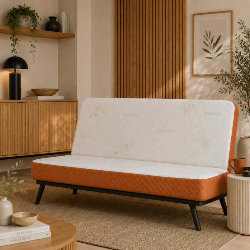 Matelas Clic-Clac Bambou...
