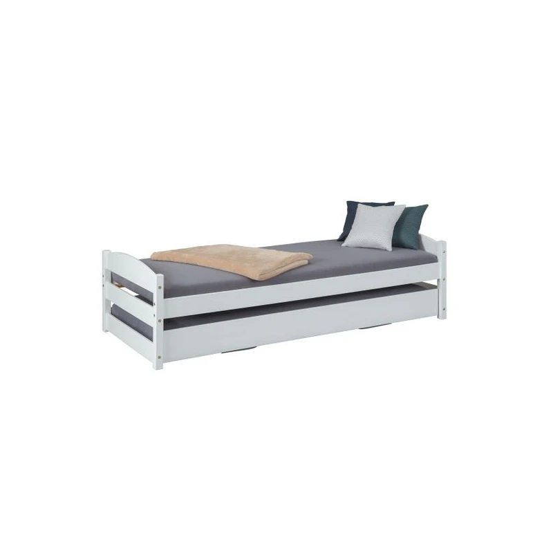 Ce lit coffre VINDAS 200 X 90 est très astucieux, il est modulable et dispose d'un très bon couchage!