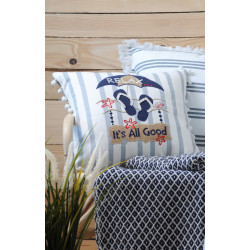 Coussin DEAUVILLE gris
