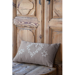 Coussin ARLY TAUPE rectangle