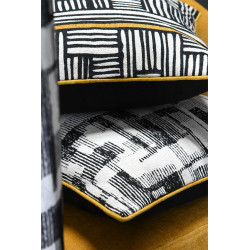 Coussin LINEAR noir