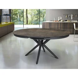 TABLE CERAMIQUE ORCHIDEE