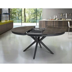TABLE CERAMIQUE ORCHIDEE