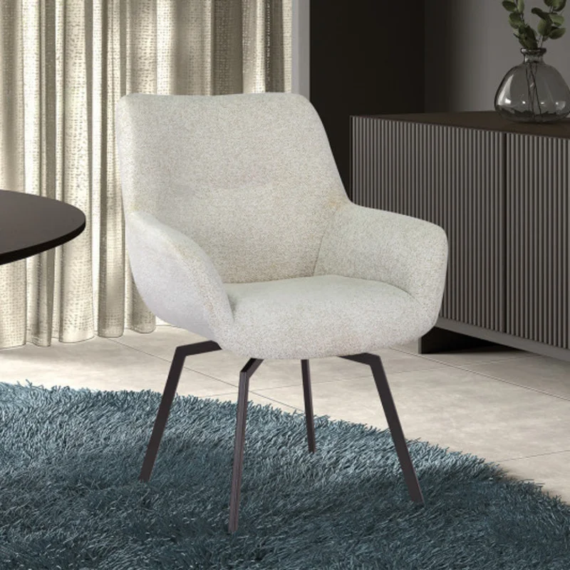 La chaise pivotante VIGOT est un modèle douillet et confortable