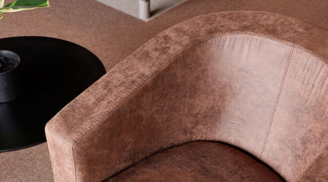 fauteuil cabriolet revêtement cuir